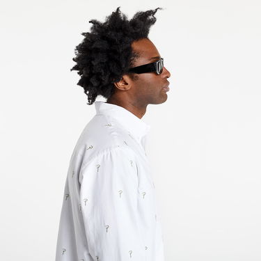Риза Patta Oxford Longsleeve Shirt Бяло | POC-BC-OXFORD-LSS-001, 4