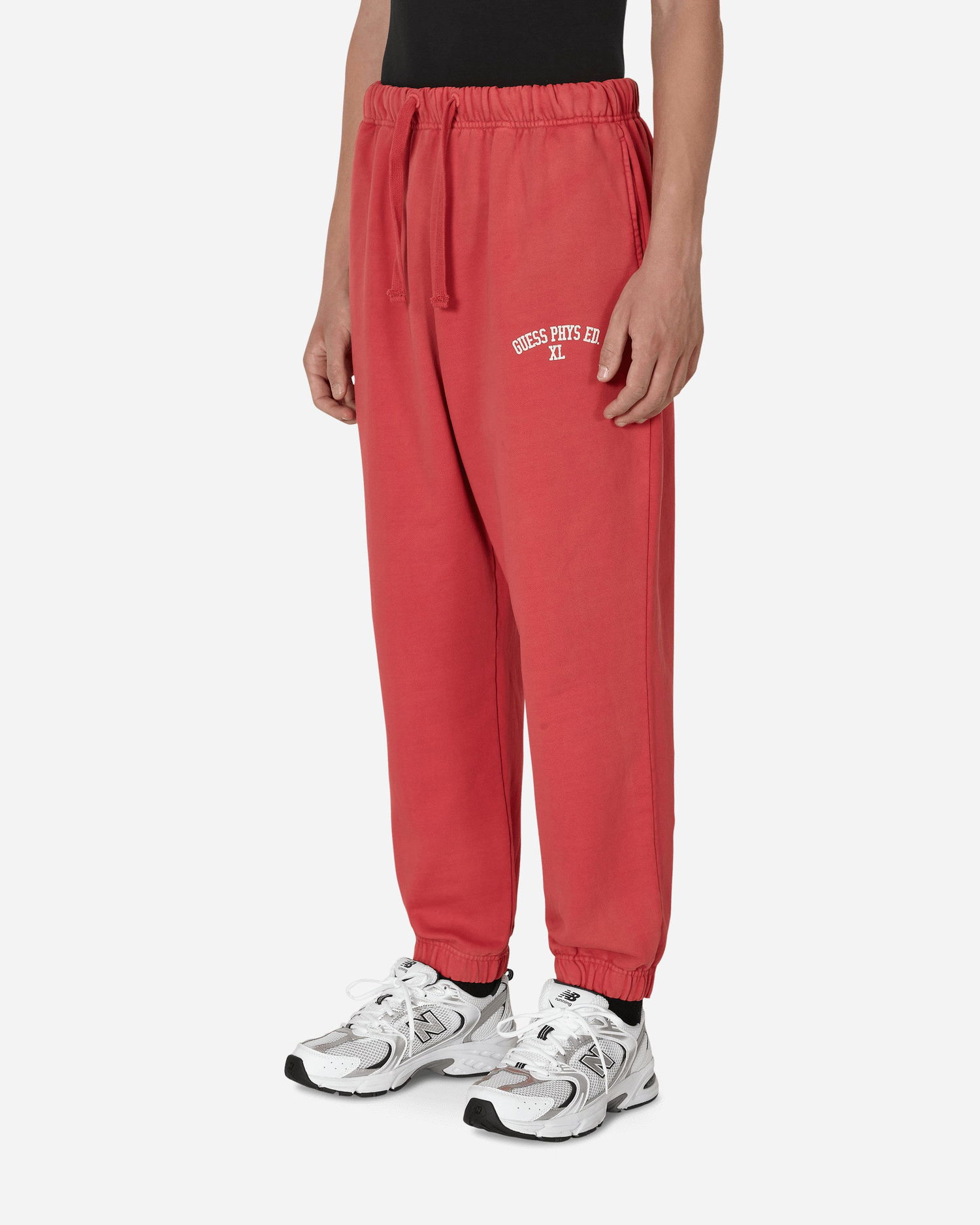 Спортни панталони GUESS Washed Terry Sweatpants Червено | M2BQ10KBB40 CYSM, 1