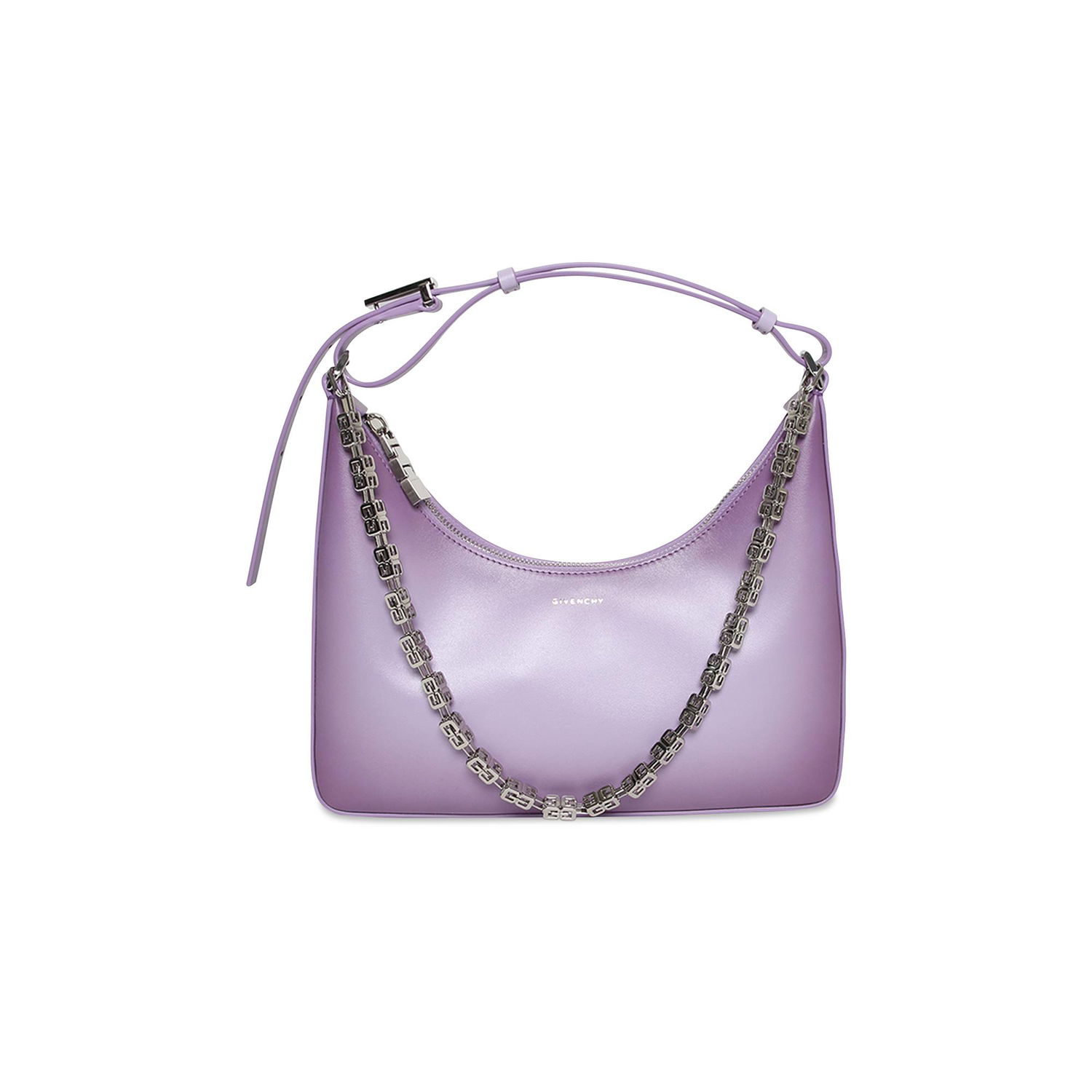 Дамска чанта Givenchy Moon Cut Small Hobo Bag Лилаво | BB50LGB1CY 541, 1