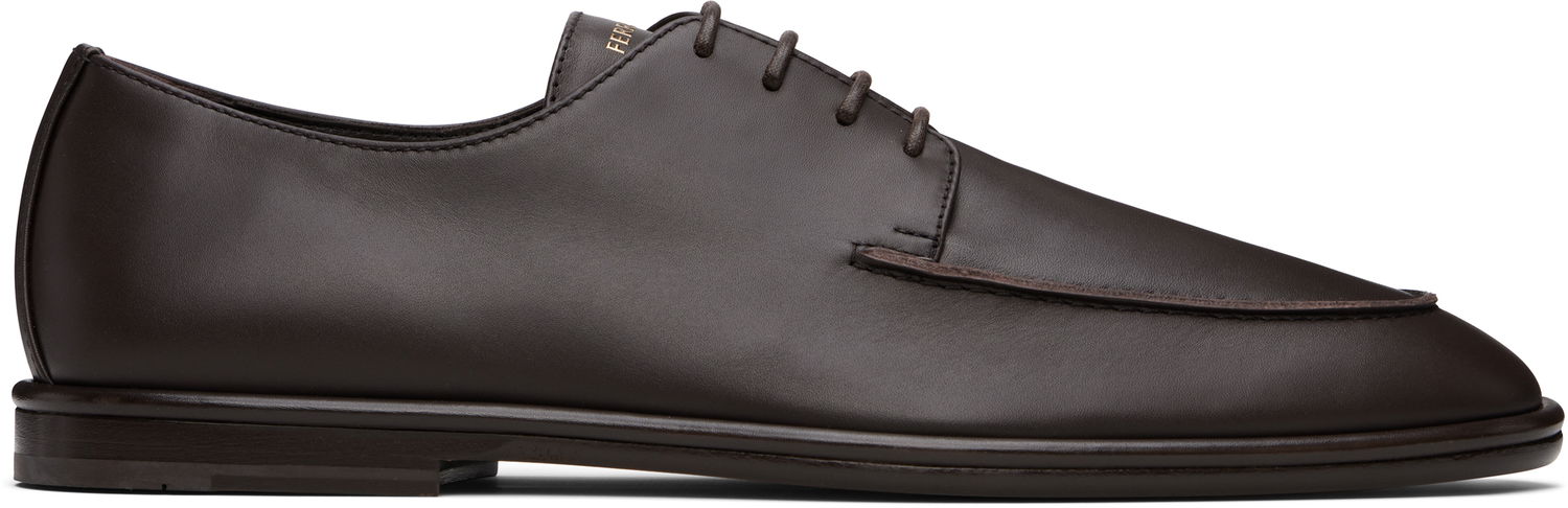 Облекло FERRAGAMO Ferragamo Lace Up Derbys Кафяво | 782617, 0