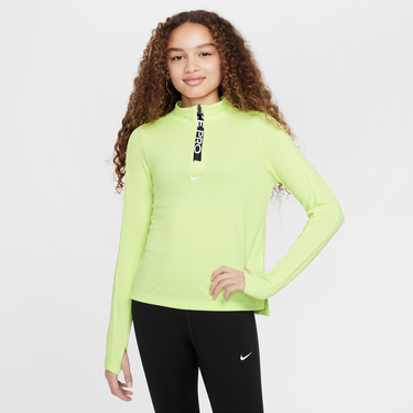 Пуловер Nike Dri-FIT Pro Long Sleeve Half-Zip Top Зелено | FN9025-736, 1