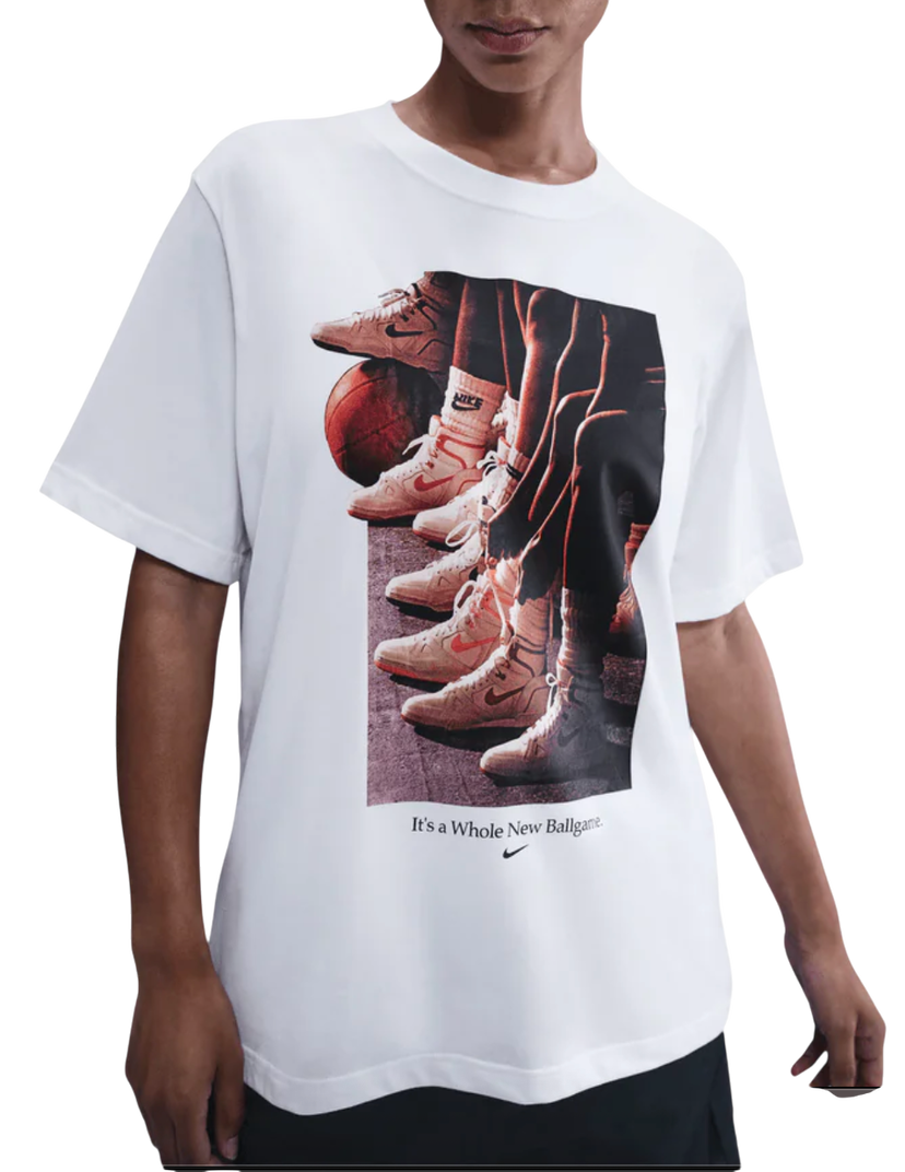 Тениска Nike Dri-Fit Basketball T-Shirt Бяло | if4945-100
