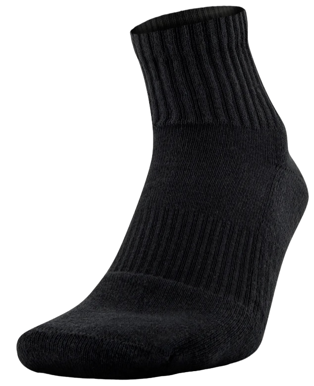 Чорапи Under Armour Charged Cotton 2 Quarter Socks Черно | 1298736-001, 0