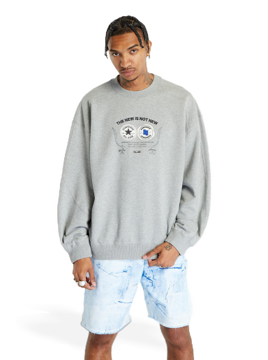 Пуловер Converse x ADER ERROR SHAPES Crew Vintage Сиво | 10025818-A01