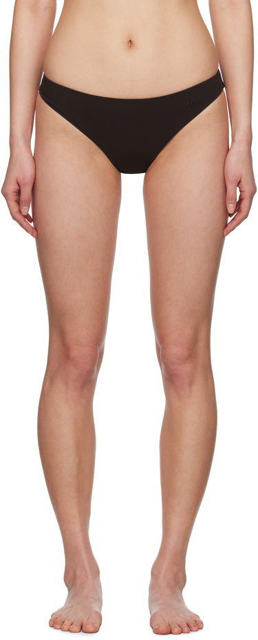 гащички Jil Sander Jil Sander Embroidered Logo Bikini Bottom Черно | J40SG0111_J20011, 0