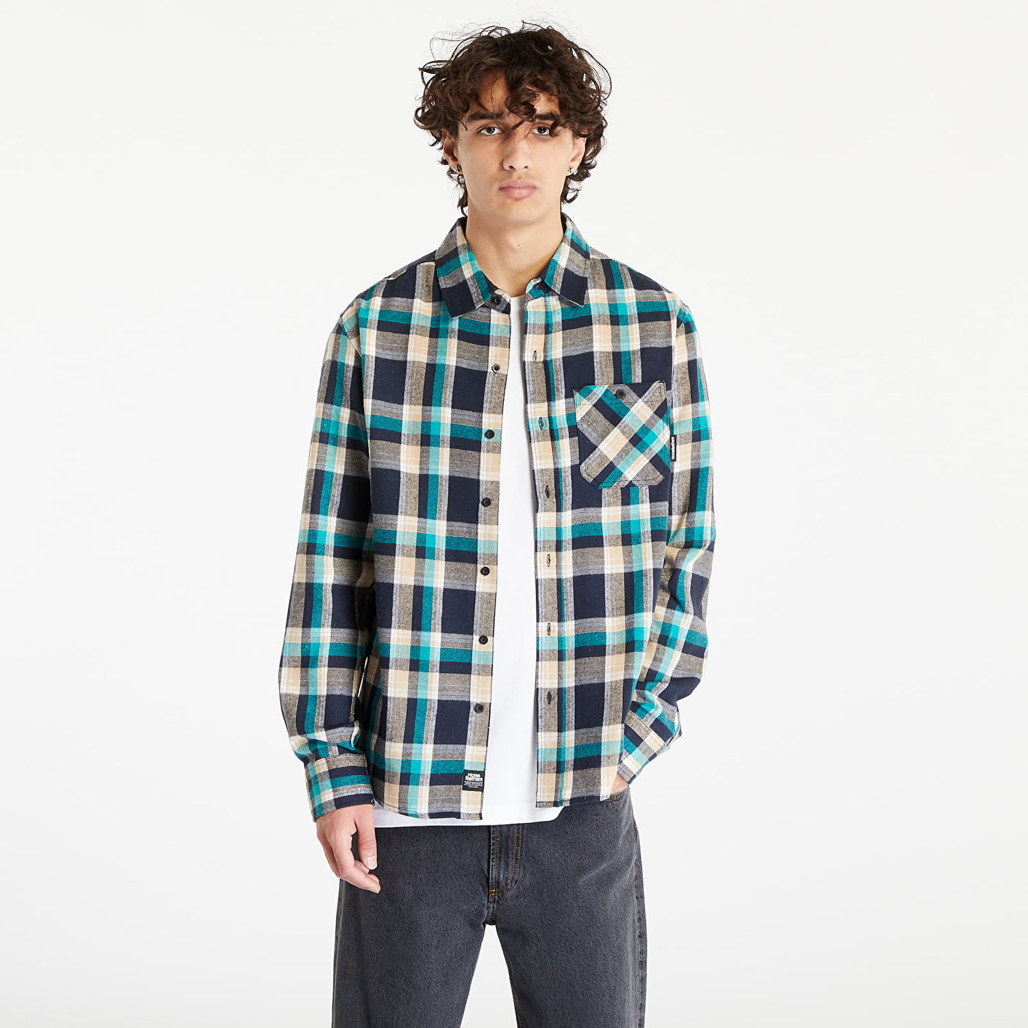 Риза Horsefeathers Melvin Shirt Синьо | SM1220D, 0