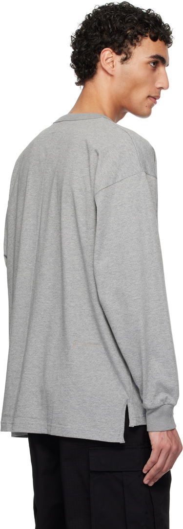 Суитчър NANAMICA nanamica Half Zip Long Sleeve T-Shirt Сиво | S25SH013U, 2