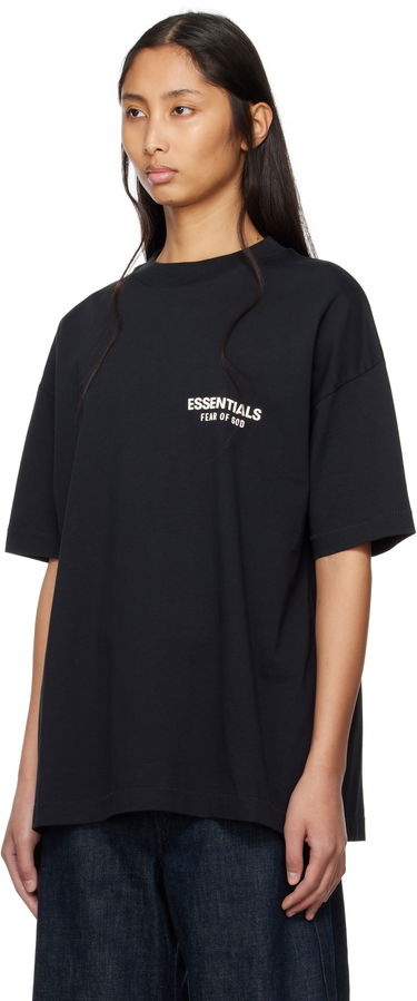 Тениска Fear of God Fear of God ESSENTIALS Classic Short Sleeve T-Shirt Черно | 125AS254190F, 3