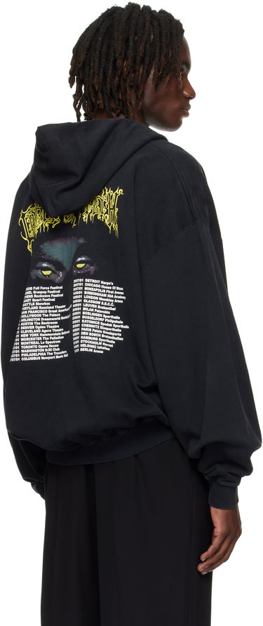 Суитчър VETEMENTS Vetements Cradle of Filth 'Pandaemonaeon' Zip-Up Hoodie Черно | UCF76ZU550B, 2