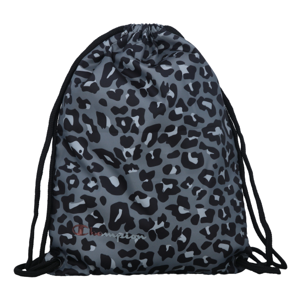Спортна торба Champion Leopard Print Drawstring Bag Сиво | CHE231F104-Z1, 0