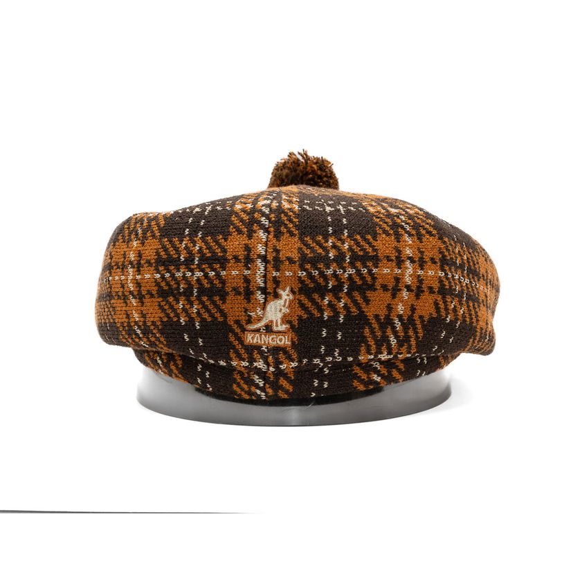 Шапка Kangol Kangol New Heritage Flat Cap Кафяво | K3778-EC230