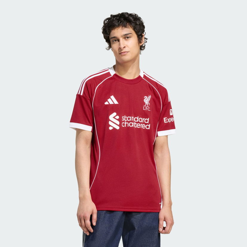 Фланелка adidas Performance Liverpool FC 25/26 Home Jersey Червено | JV6423