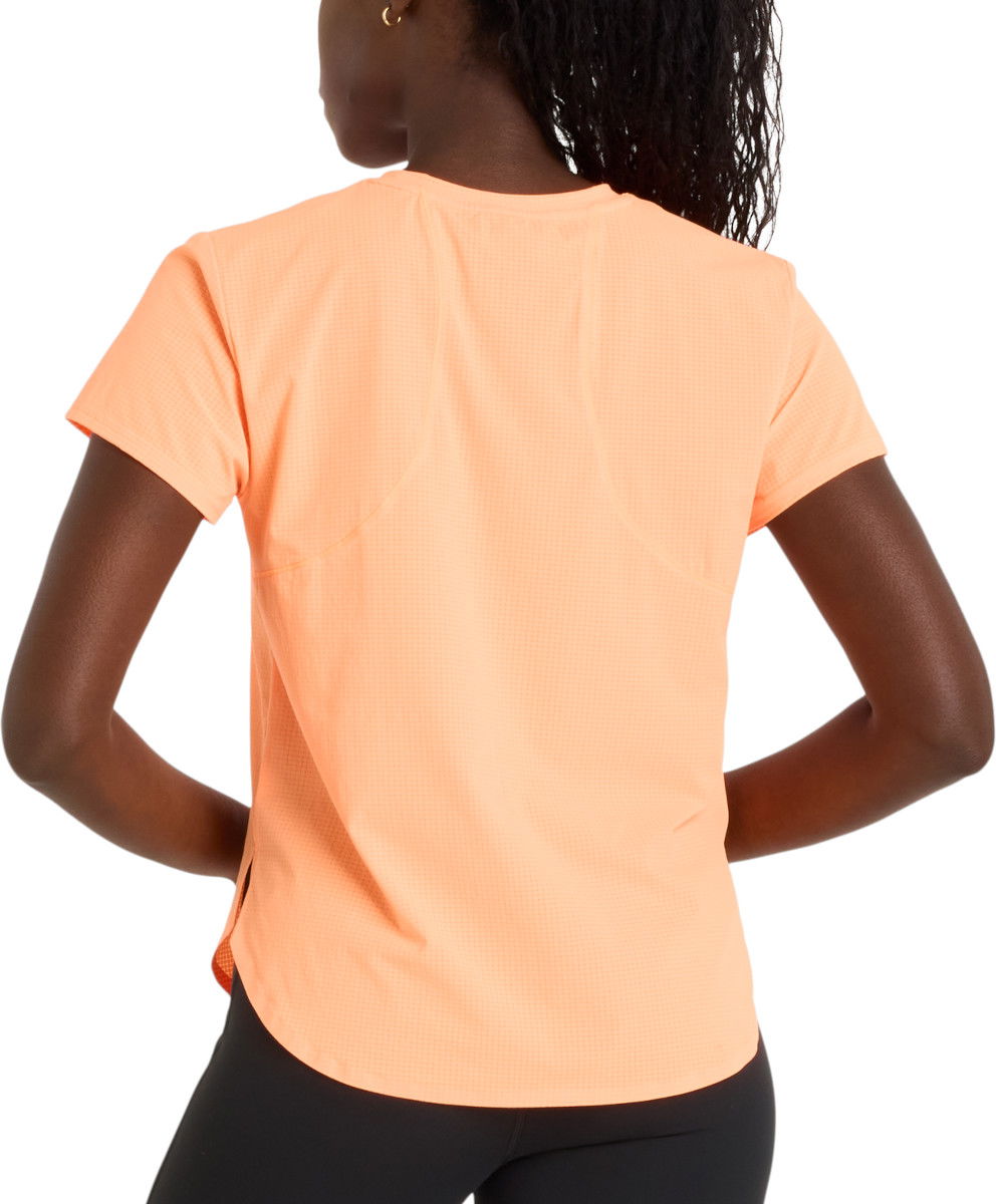 Тениска New Balance Race Day Ultra Light T-Shirt Оранжево
 | wt51227-hmo, 1