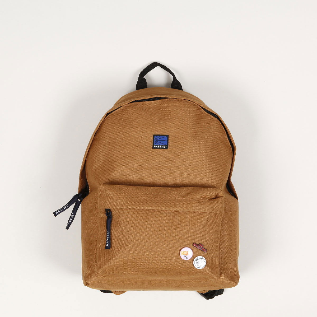 Раница PACCBET Rassvet Pin Woven Backpack Кафяво | rassvet-pin-woven-backpack-caramel, 1