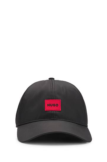 Шапка с козирка BOSS Hugo Six-Panel Cap with Silicone Logo Patch Черно | 50533379, 0