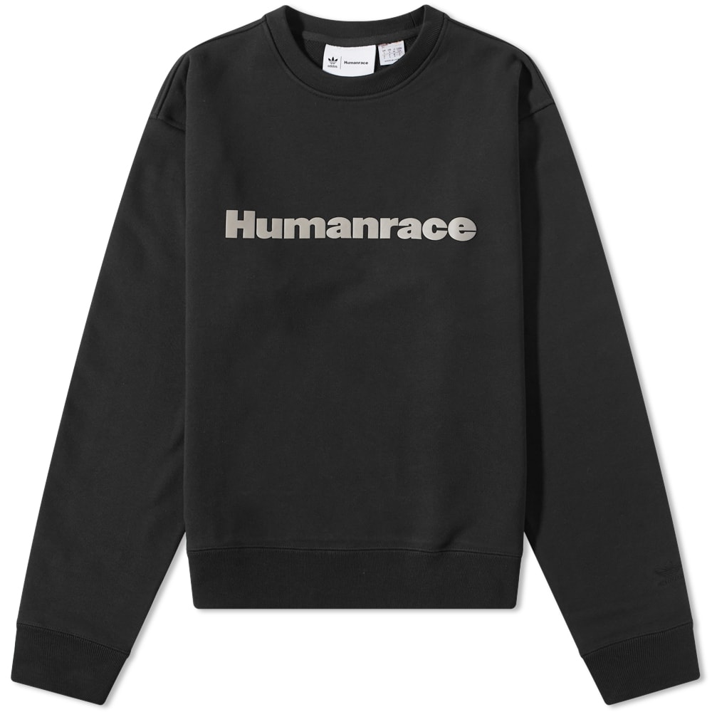 Суитчър adidas Originals Pharrell Williams Humanrace Crew Sweat Черно | HI5538, 0