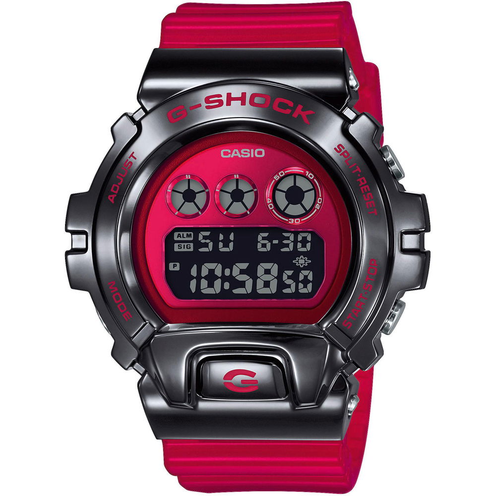 Часовник CASIO G-Shock Premium Червено | GM-6900B-4ER, 1