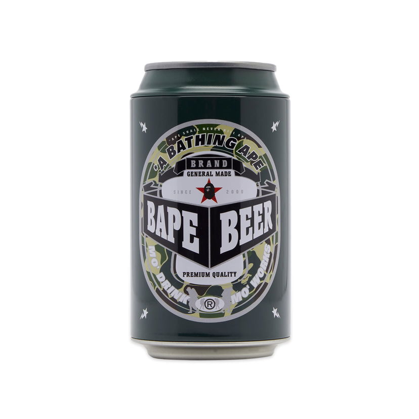 Джаджа BAPE A Bathing Ape Beer Can Case Зелено | 001GDK301010M-GRN