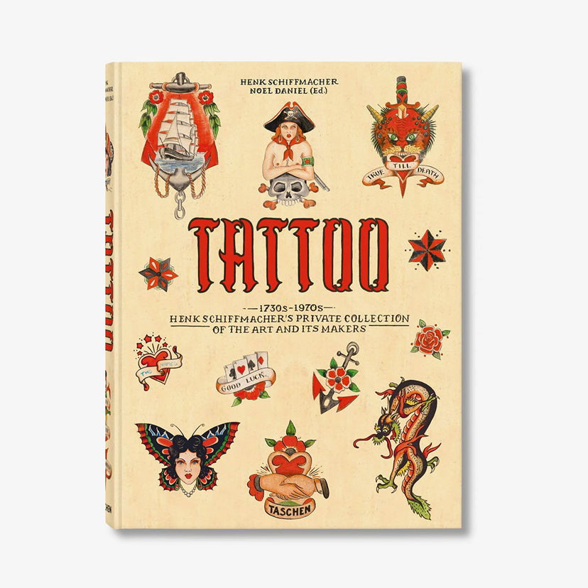 Книга и списание TASCHEN Henk Schiffmacher's Private Collection of Tattoo Art: 1730s-1970s Book Многоцветен | TA593595