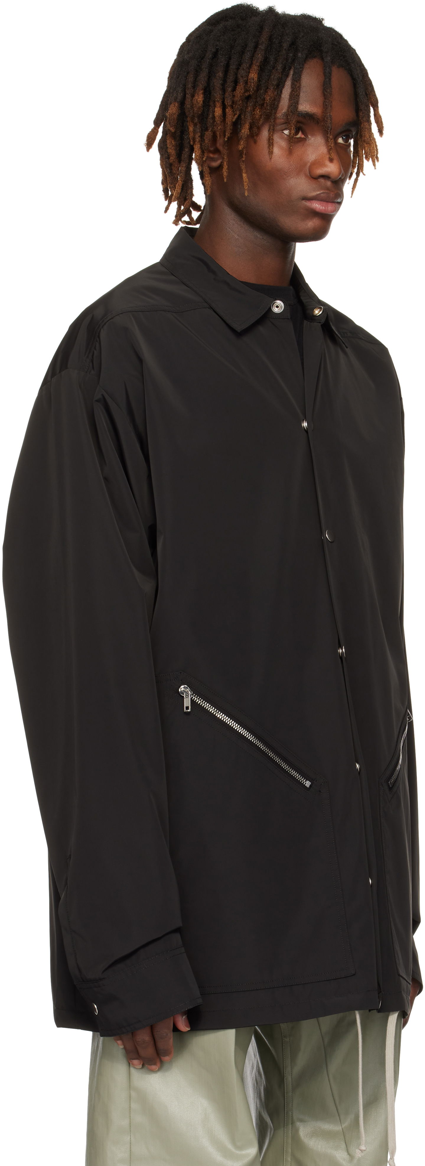 Ветровка Rick Owens Rick Owens Hollywood Membrane Tour Jacket Черно | RU01E5779 MB, 1