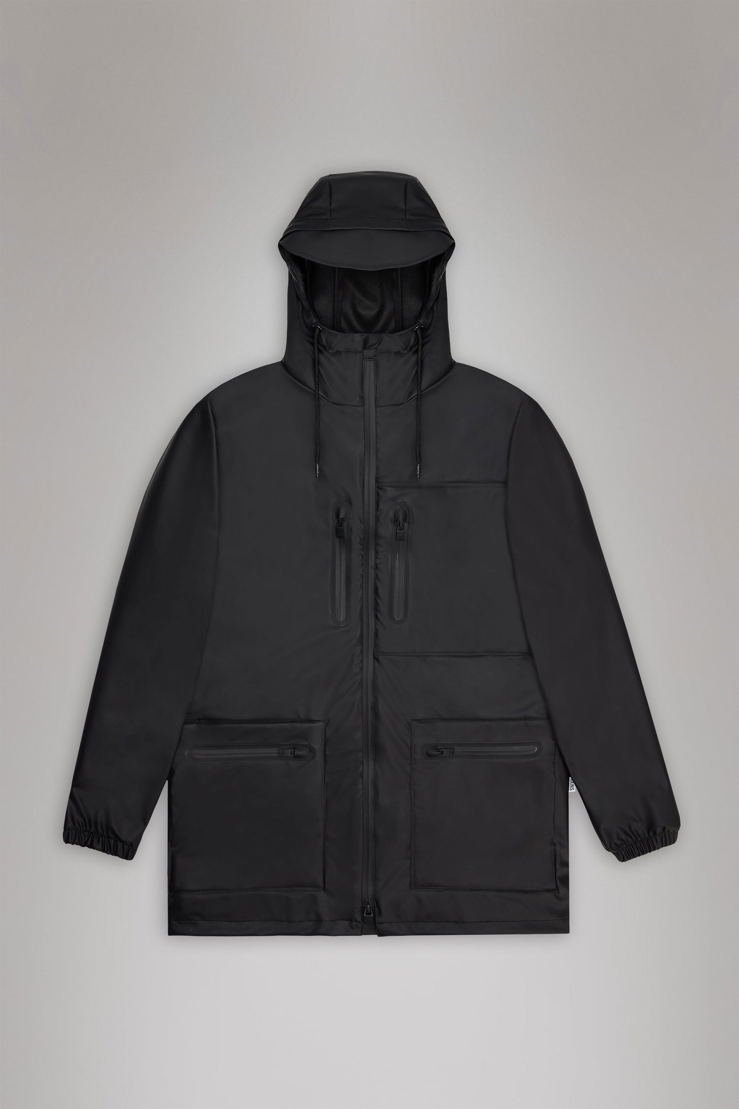 Парка Rains Cargo Long Jacket Черно | 12060\01, 0