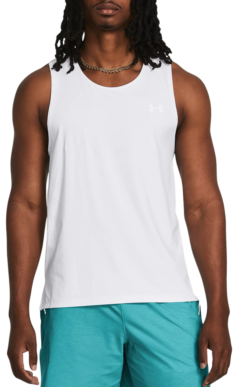 Потник Under Armour Elite Performance Running Singlet Бяло | 1382608-100