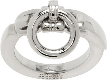Пръстен Maison Margiela MM6 Maison Margiela Object Trouve Minimal Logo Ring Жълто | SM7UQ0082 P7352, 1