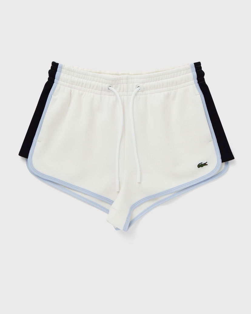 Къси панталони Lacoste SHORTS women Sport & Team Shorts beige Бяло | GF1608-IT4