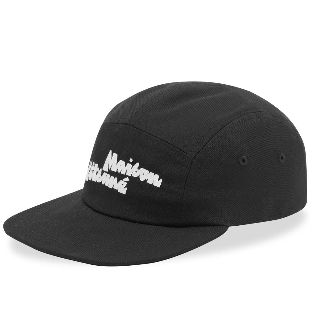 Шапка с козирка MAISON KITSUNÉ Maison Kitsune x Bill Rebholz 5P Cap Черно | JU06176WW0007-P199, 0
