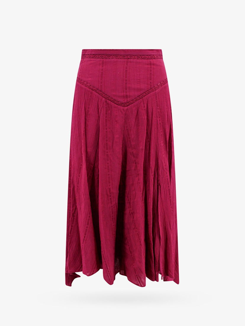 Пола Isabel Marant Étoile A-Line Midi Skirt by Isabel Marant Etoile Червено | JU0097FBA3J09E40RY