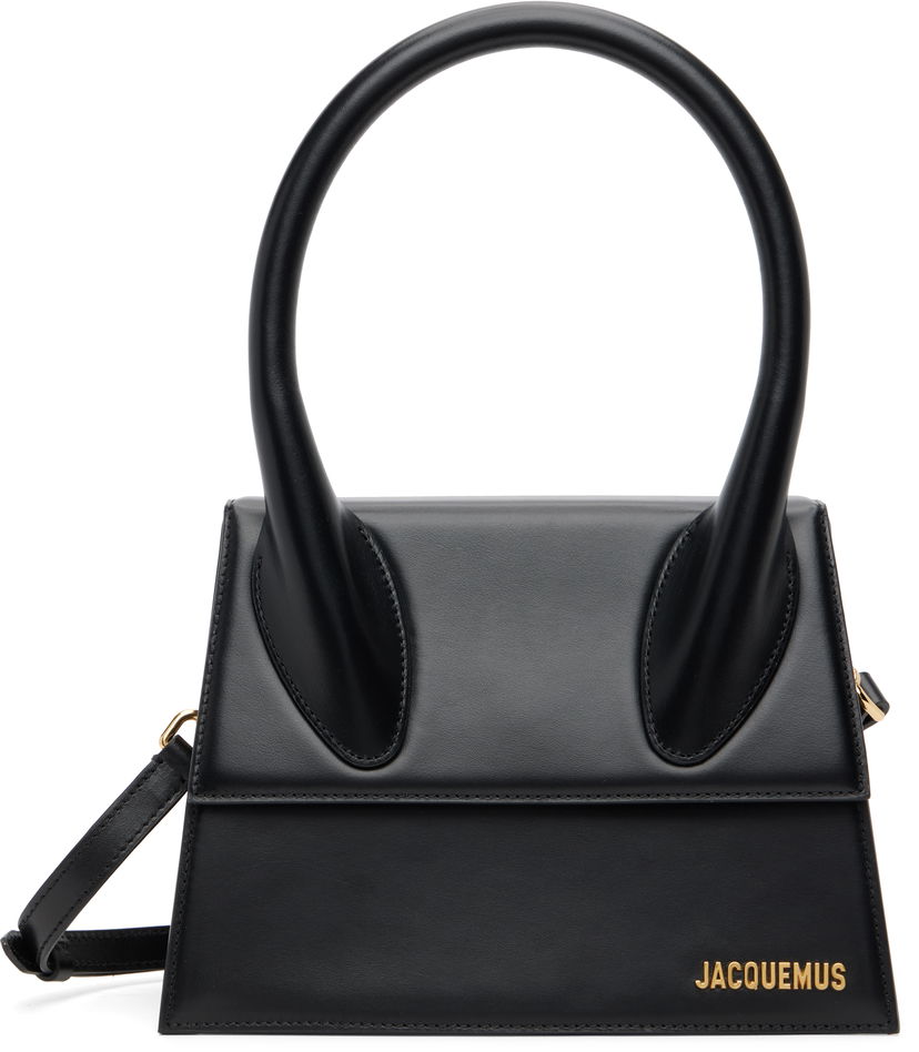 Дамска чанта Jacquemus 'The large Chiquito' Top-Handle Bag Черно | 21HBAW00003BC01C01
