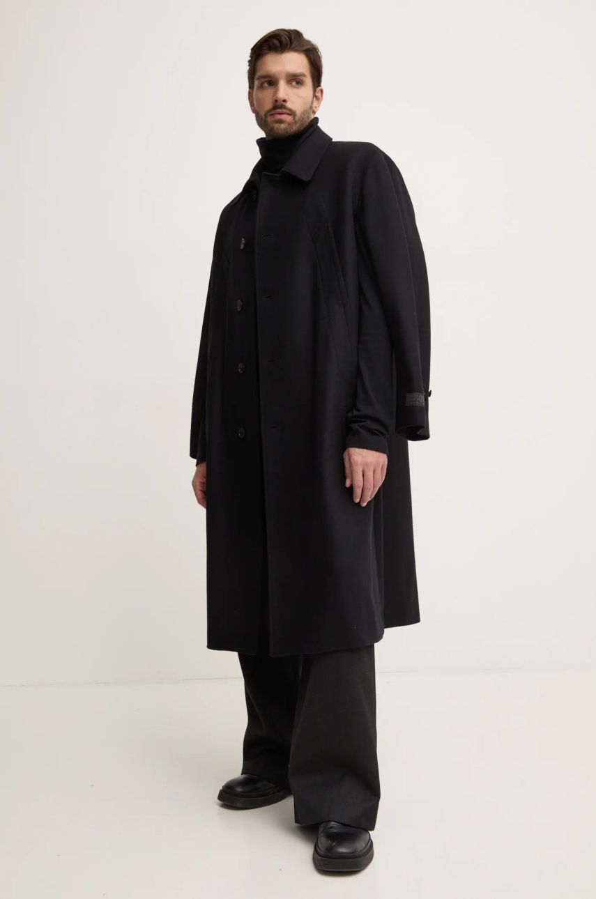 Тениска Maison Margiela Long Sleeve Turtleneck Top Черно | SH2NH0002.S23588, 1
