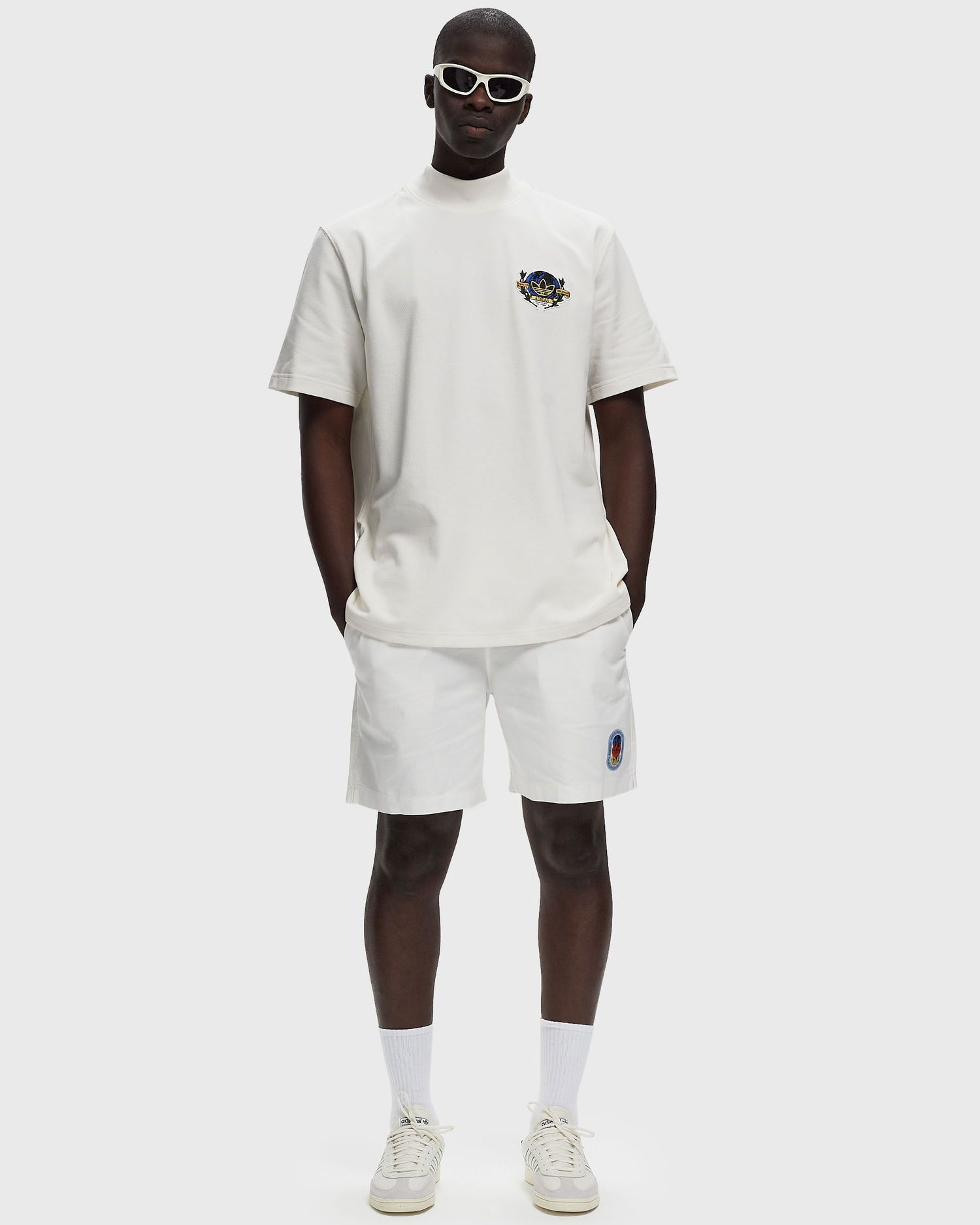 Къси панталони adidas Originals Adidas OLPC SHORTS men Sport & Team Shorts white Бяло | IX6756, 1