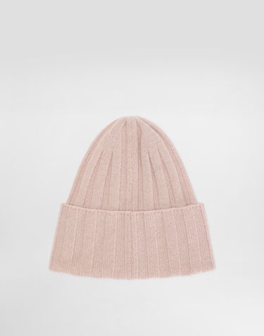 Шапка Dolce & Gabbana Dolce & Gabbana Wide Ribbed Knitted Hat Розово | LBKH94JDVDQF0991, 1