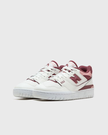 Кецове и обувки New Balance 550 "White & Burgundy" Бяло | BBW550DP, 2
