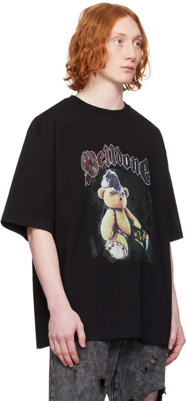 Тениска We11done We11done Punk Teddy Graphic T-Shirt Черно | WD-TT0-25-747-U-BK, 1