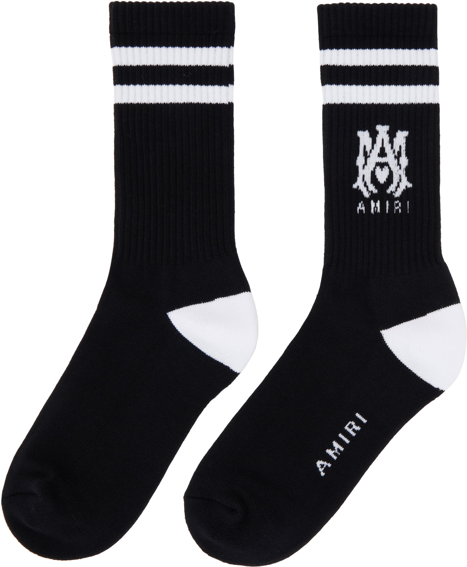 Чорапи AMIRI Core Logo Socks Черно | AMACSK1006, 1