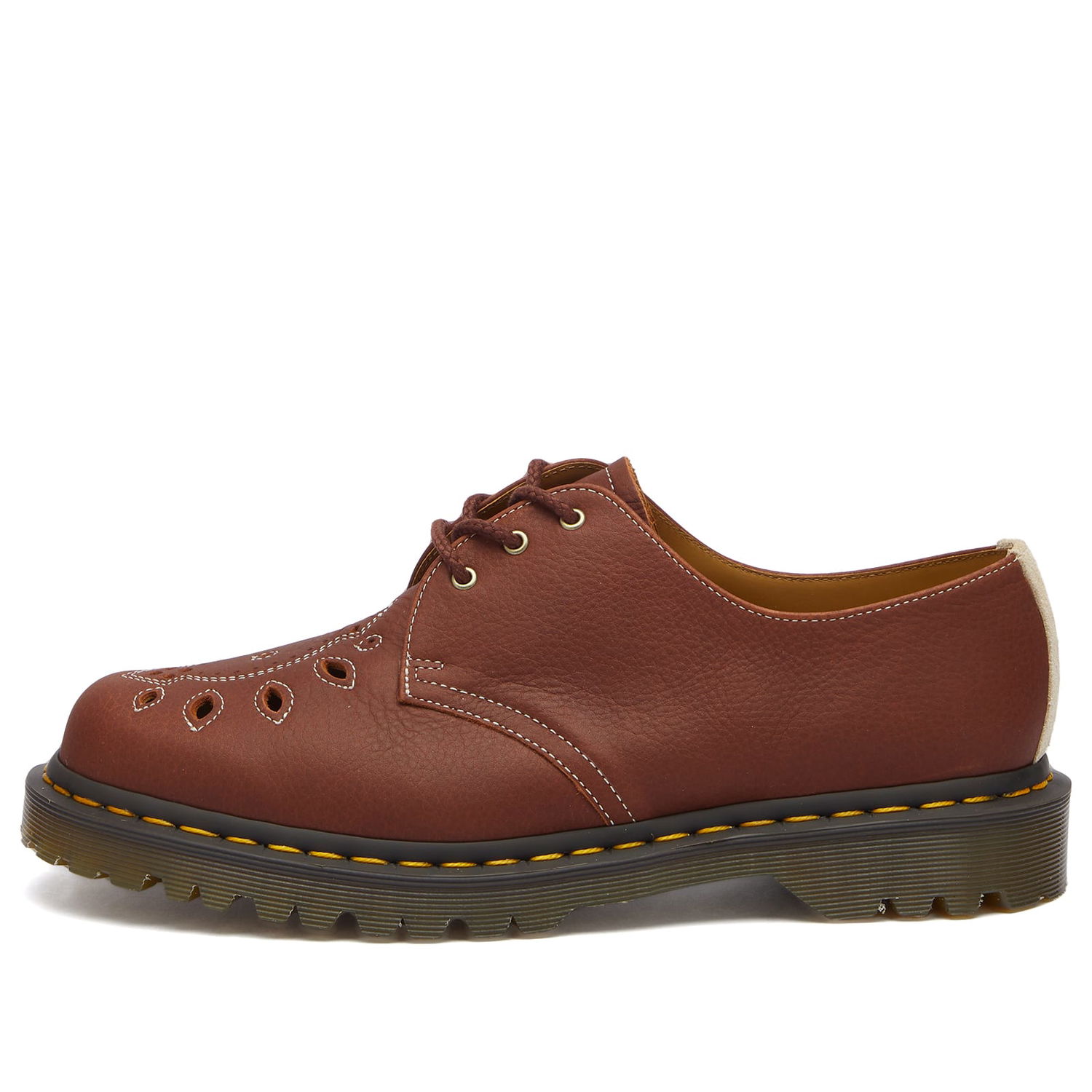 Кецове и обувки Dr. Martens 1461 Tumble Leather Cut-Out Кафяво | 31855854, 0