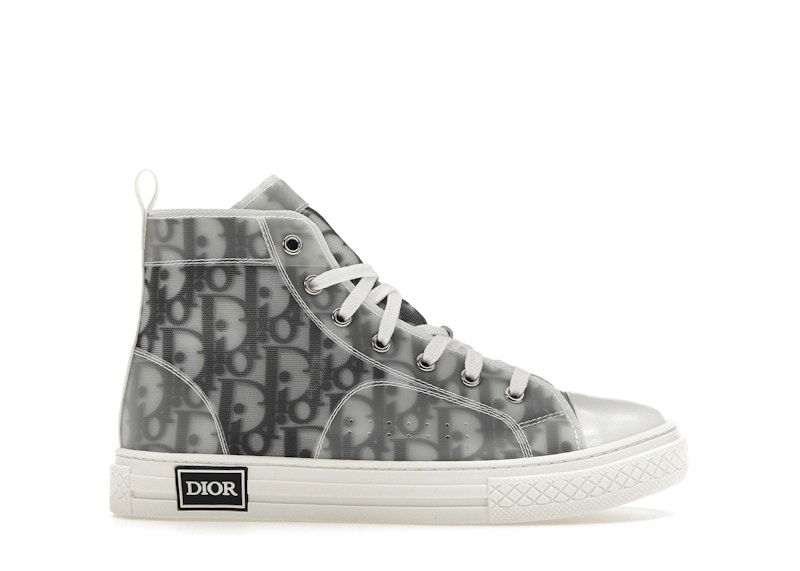Кецове и обувки Dior B23 High Oblique (Kids) Сиво | 0SBS21SHOA_Y43I, 0