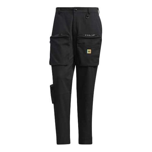 Карго панталони adidas Originals Premium Cargo Pants Черно | GV0916, 0