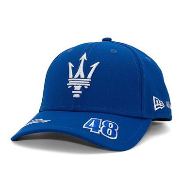 Шапка с козирка New Era 9FORTY Repreve Driver - Edoardo Mortara - Maserati MSG F1 - Dark Royal One Size Тъмно синьо | 60487455, 0