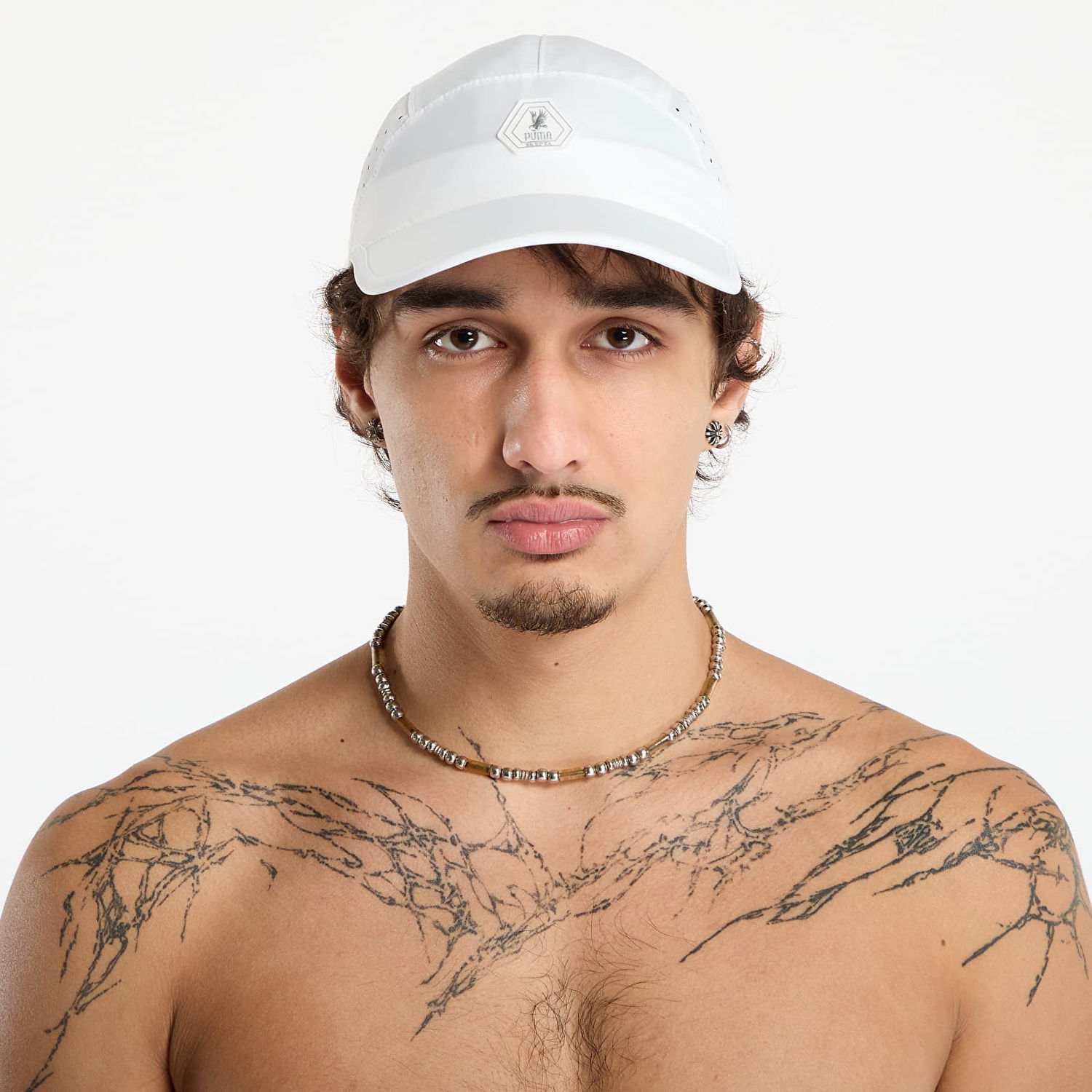 Шапка с козирка Puma Ventilated Cap SKEPTA Бяло | 2680101, 0