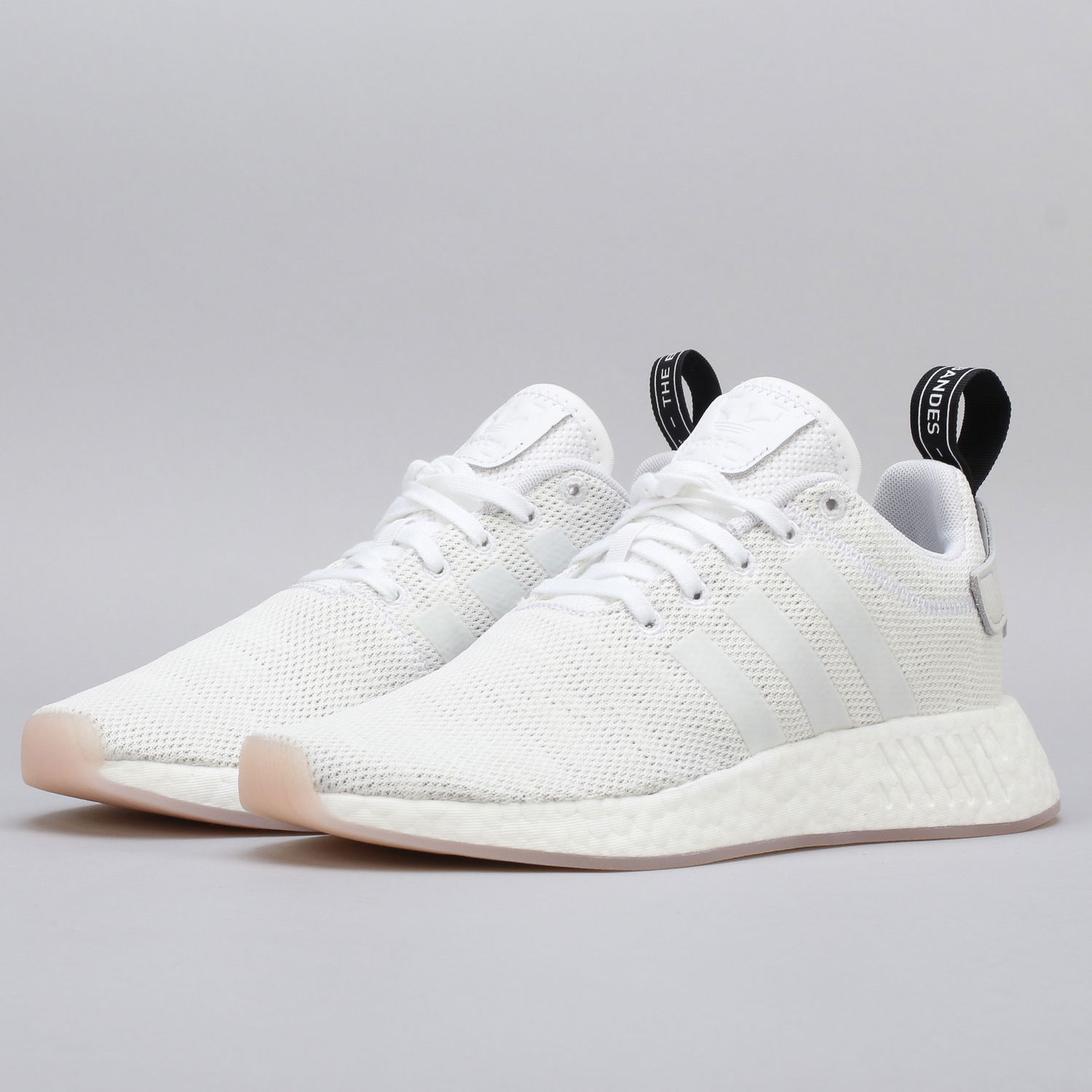 Кецове и обувки adidas Originals NMD_R2 W Бяло | CQ2009, 1