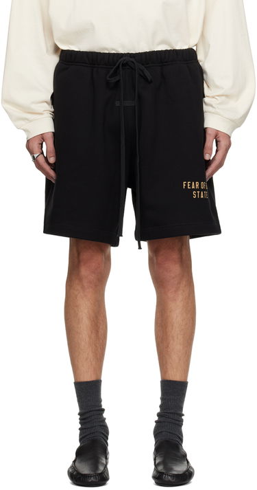 Къси панталони Fear of God Designer Soccer Shorts Черно | 160BT242000F, 0
