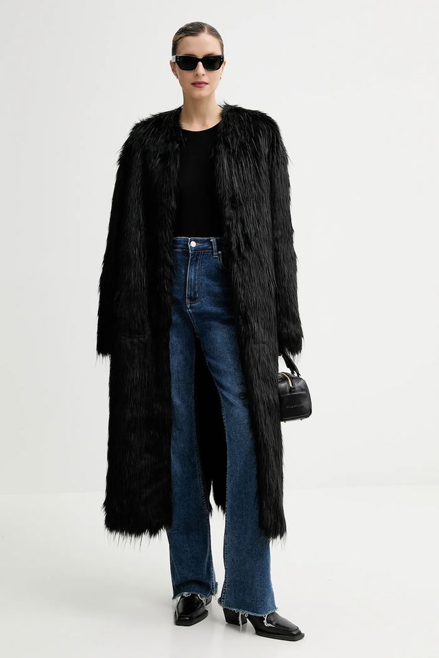 Carolina Long Faux Fur Coat