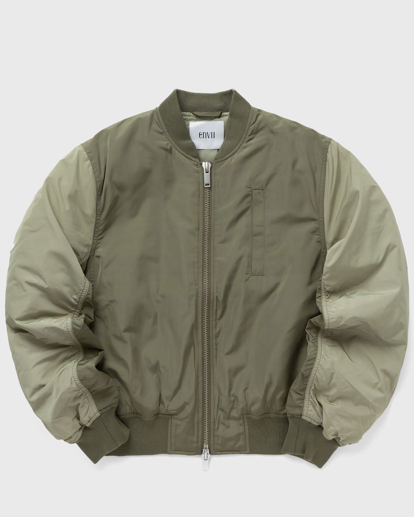 Яке бомбър envii ENPOWER JACKET Зелено | E23400014-DEEP-LICHEN-GREEN