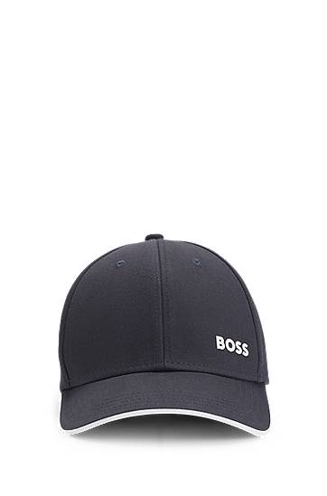 Шапка с козирка BOSS BOSS Cotton Twill Cap with Logo Тъмно синьо | 50519219, 0