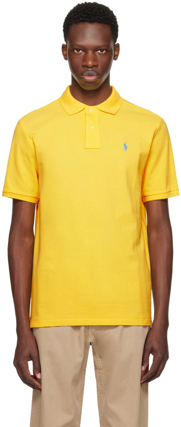 Поло тениска Polo by Ralph Lauren Yellow 'The Iconic' Polo Жълто | 710534735411