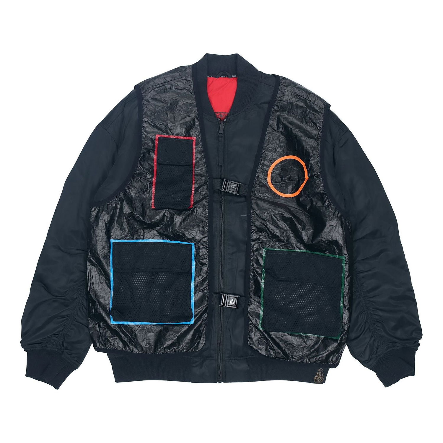 Яке бомбър Converse Padded Outerwear Jacket Черно | 10019771-A01, 0