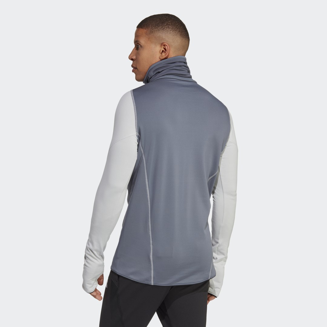 Суитчър adidas Originals Tiro 23 Pro COLD.RDY Warm Top Сиво | H49613, 1